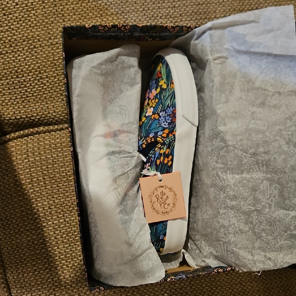 Keds Rifle Paper Company Floral Slip-On Sneakers